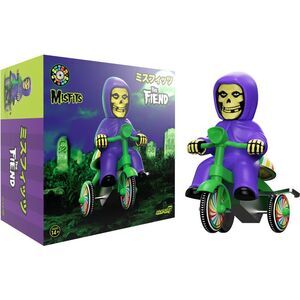 Misfits - Super7 - Misfits - Super Cycles - Fiend (Purple w/Green Trike)